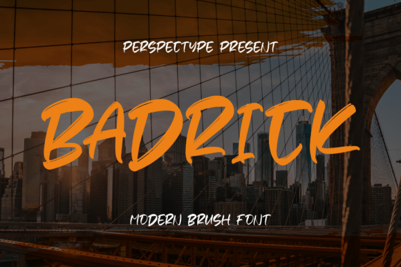 Badrick: The Modern Script Font for Small Business Branding
