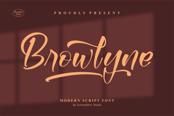 Browlyne: The Elegant Script Typeface for Small Business Branding