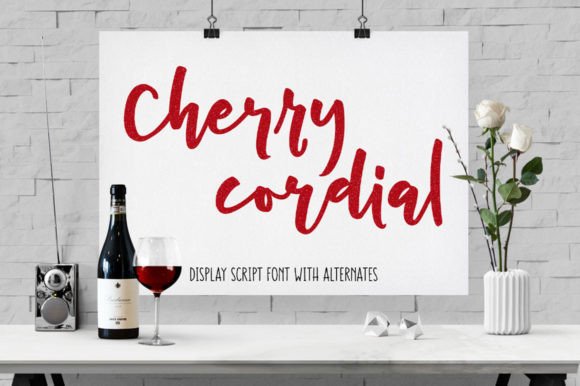Cherry Cordial Font for Bold Campaigns