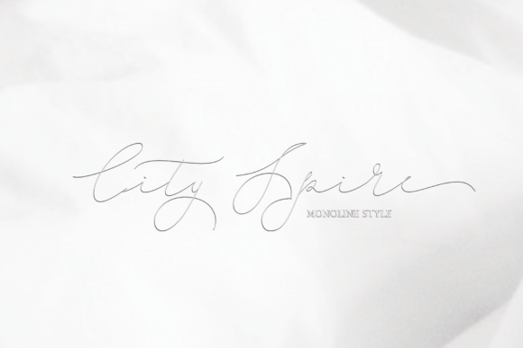 City Spire: The Elegant Script Font for Modern Brands