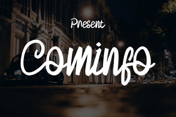 Cominfo Typeface for Modern Campaign Design