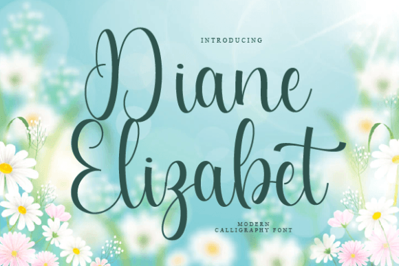 Diane Elizabet: A Script Font for Polished Branding