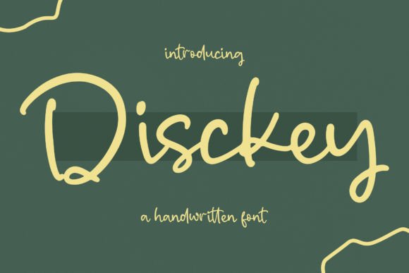 Disckey Font: Elevate Your Handmade Brand