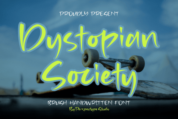 Dystopian Society Font for Bold Brand Identity