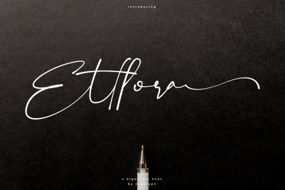 Ettlora: The Premium Script Font for Clear Campaigns