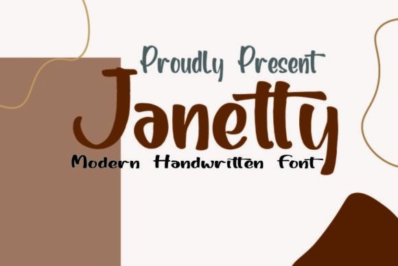 Janetty: The Perfect Script Font for Makers
