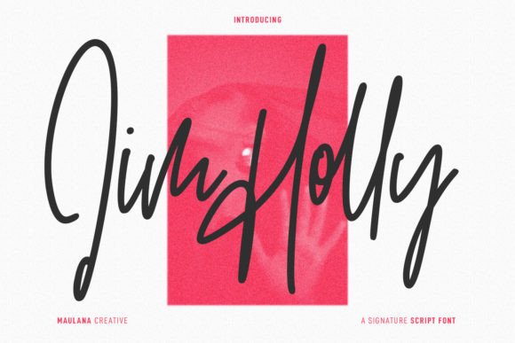 Jim Holly Font: The Ultimate Script for Designers