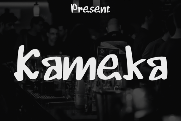 Kameka: A Modern Script Typeface for Elegant Branding