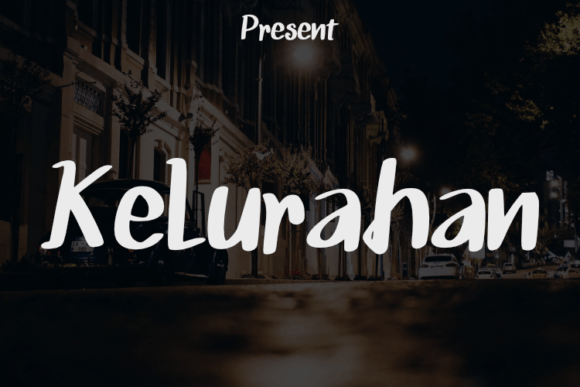 Kelurahan Script Typeface for Modern Web Design