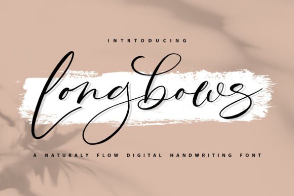 Longbows Font Review: A Dazzling Script for Designers