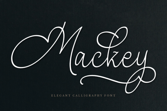 Mackey: An Elegant Script Font for Editorial Design