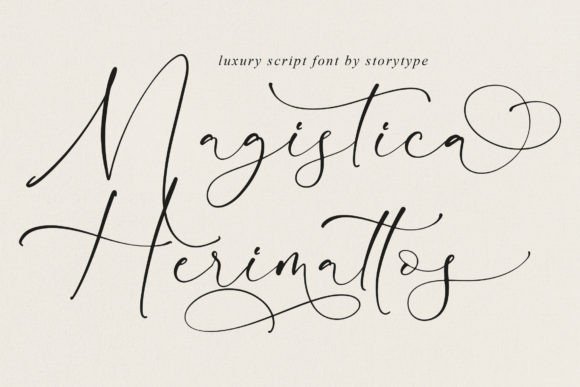 Magistica Herimattos Typeface for Elegant Branding