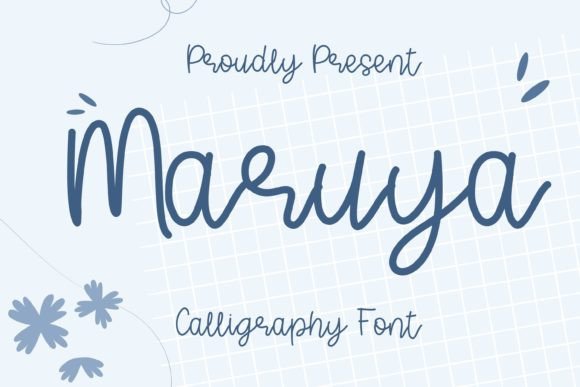 Maruya: A Thin Script Font for Web Design