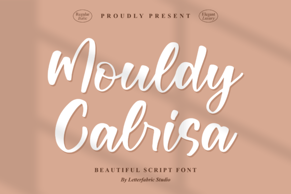Mouldy Calrisa: A Script Font for Modern Branding