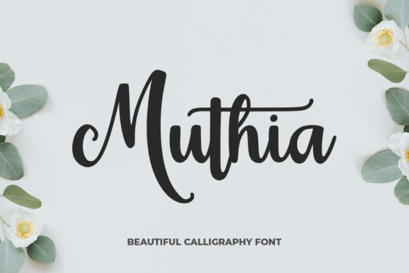Muthia: The Handwritten Script Font for Brands