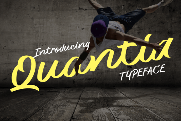 Quantia: The Casual Script Font for Clear Campaigns