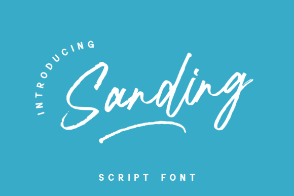 Sanding: The Script Font for Authentic Branding