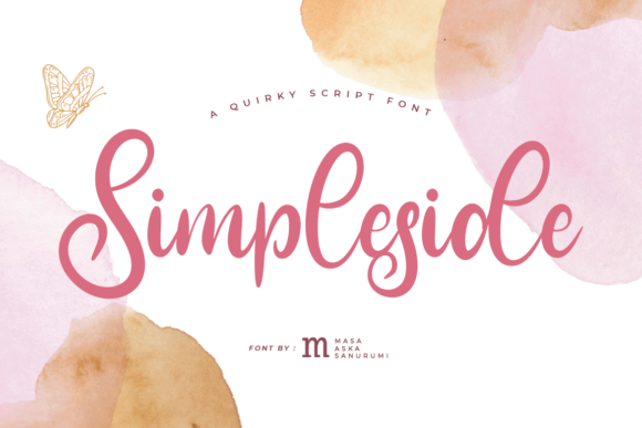 Simpleside: A Script Font for Modern Campaigns