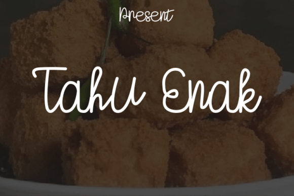 Tahu Enak Font Review: Elegant Script for Modern Design
