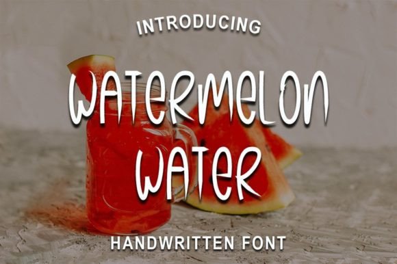 Watermelon Water Font Review for Brand Designers