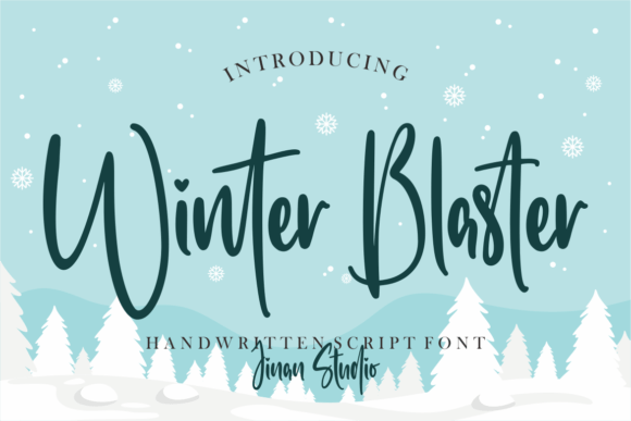 Winter Blaster Font for Modern Business Branding